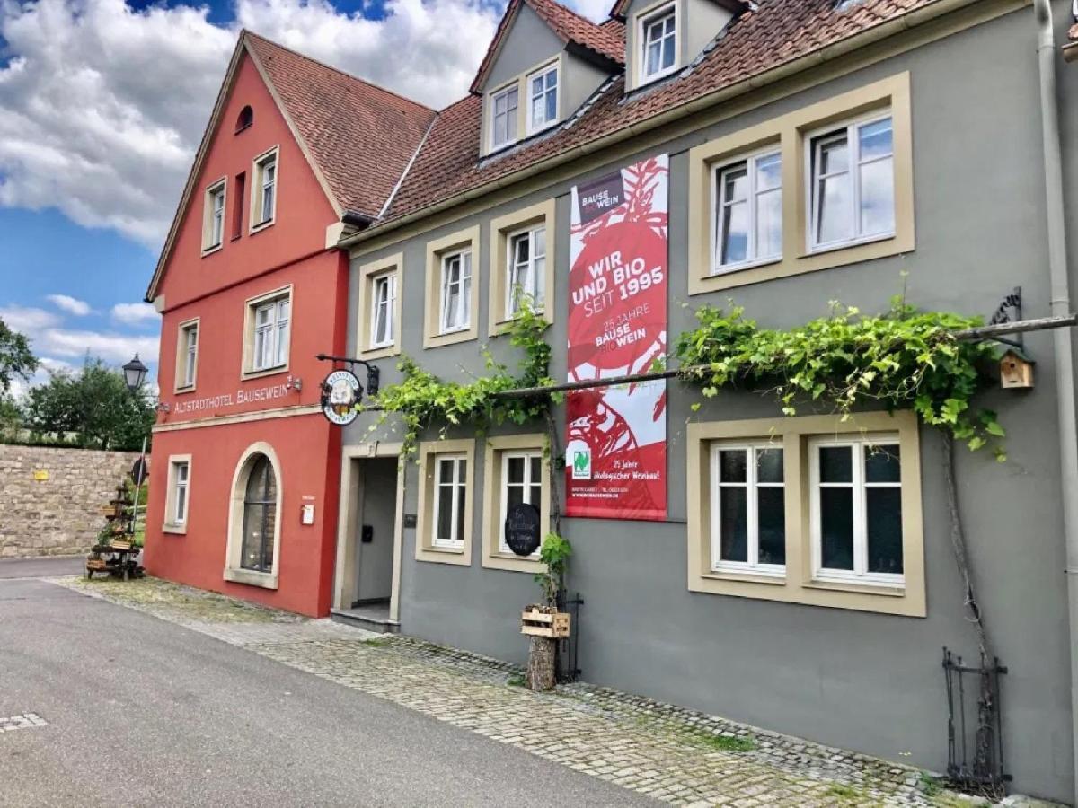 Biobausewein Wein Hotel Leben Iphofen Buitenkant foto