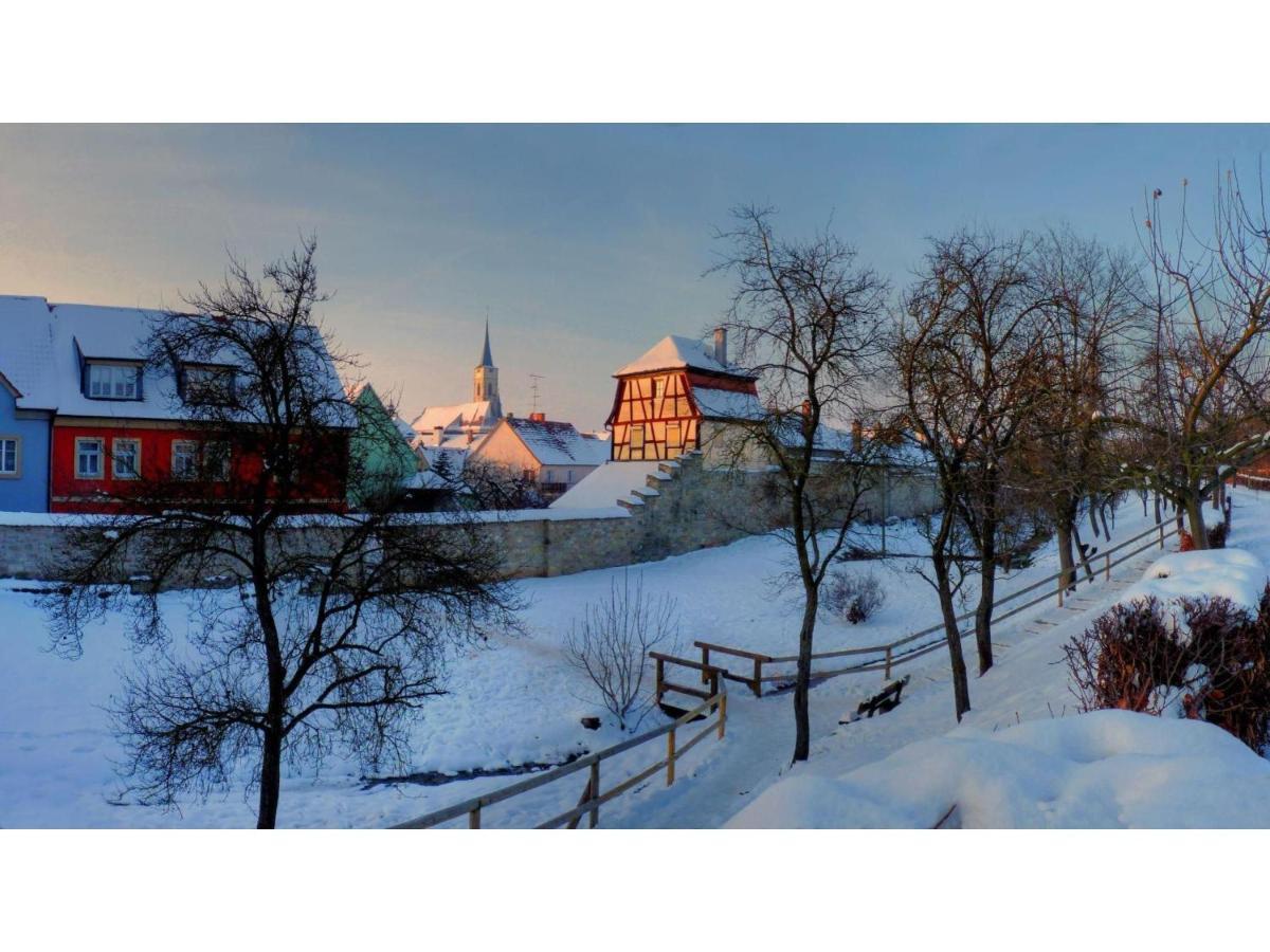 Biobausewein Wein Hotel Leben Iphofen Buitenkant foto